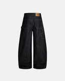 Dark Indigo Baggy Barrel Jeans | Inflation Streetwear INFLATION