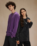 Acid Wash Batik Long Sleeve T-shirts | Inflation Streetwear INFLATION