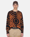 Spiral Tie-Dye Wool Blend Long Sleeve T-Shirt | Inflation Streetwear