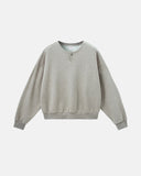 Boxy Fit Henley Collar Sweatshirt | Inflation Streetwear INFLATION