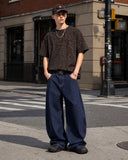 Raw Washed Barrel Jeans | Inflation Streetwear INFLATION