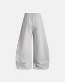 Printed Lace-Up Graphic Barrel Sweatpants | Inflation Streetwear