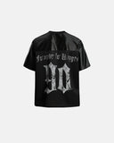 Gothic Graphic Contrast Jersey | Inflation Streetwear