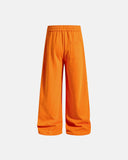 Puff Print Script Wide-Leg Sweatpants | Inflation Streetwear