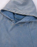 Distressed Hem Boxy Hoodie | Inflation Streetwear
