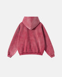 Graphic Ripped Washed Zip Up Hoodies | Inflation Streetwear INFLATION