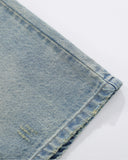 Dollar Patch Embroidery Denim Jorts | Inflation Streetwear INFLATION