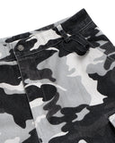Glitter Camo Cargo Longline Shorts | Inflation Streetwear INFLATION