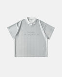 Vintage Striped Polo Jersey | Inflation Streetwear INFLATION