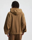 Acid Wash Stitching Zip Up Hoodies | Inflation Streetwear INFLATION