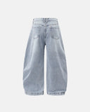 INFLATION Washed Barrel Baggy Jeans INFLATION