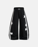 Star Stripe Barrel Sweatpants | Inflation Streetwear