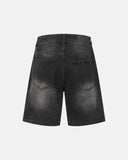 Mid-Length Washed Denim Shorts | Inflation Streetwear INFLATION