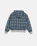 Reversible Plaid Cropped Hoodies | Inflation Streetwear INFLATION