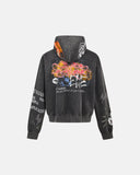 Boxy Graffiti Zip Up Hoodie | Inflation Streetwear INFLATION