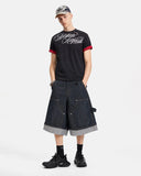 Black Script Graphic T-Shirt | Inflation Streetwear