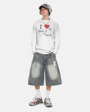 Washed Music Long Sleeve T-Shirt | Inflation Streetwear