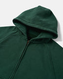 Raglan Boxy Zip Up Hoodie | Inflation Streetwear