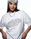 Hollow Embroidered Graphic T-Shirt | Inflation Streetwear INFLATION