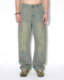 Vintage Washed Baggy Jeans | Inflation Streetwear INFLATION