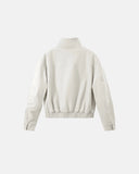 Faux Shearling Lining Lambswool Jacket | Inflation Streetwear INFLATION