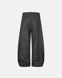 baggy barrel jeans minimal design