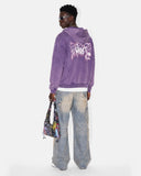 Ghost Acid Wash Zip Up Hoodies | Inflation Streetwear