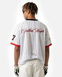 Pinstripe Number Mesh Jersey | Inflation Streetwear INFLATION