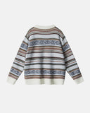Round Neck Stripe  Jacquard Pullovers | Inflation Streetwear INFLATION