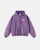 Ghost Acid Wash Zip Up Hoodies | Inflation Streetwear INFLATION
