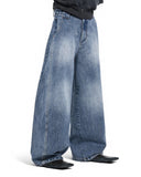 Blue Monkey Wash Baggy Jeans | Inflarion Streetwear INFLATION