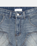 Vintage Embroidered Washed Jorts | Inflation Streetwear INFLATION