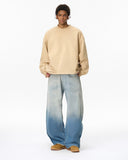 Gradient Color Acid Wash Baggy Jeans | Inflation Streetwear INFLATION
