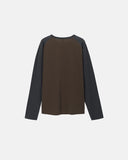 Washed Raglan Graphic Long Sleeve T-Shirt | Inflation Streetwear