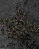 Camo Faux Fur Lined Bomber Jacket | Inflation Streetwear INFLATION