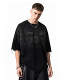 Monkey Washed Distressed T-Shirt | Inflation Streetwear