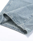 Vintage Wash Distressed Baggy Jeans | Inflation Streetwear INFLATION