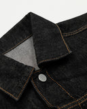 Black Multi Pockets Denim Jacket | Inflation Streetwear INFLATION