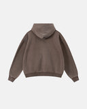 Vintage Washed Fleece Boxy Zip Hoodie | Inflation Streetwear INFLATION