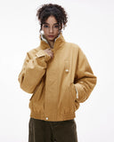 Faux Shearling Lining Lambswool Jacket | Inflation Streetwear INFLATION