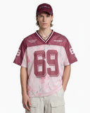 Floral Digital Print Mesh Jersey | Inflation Streetwear INFLATION