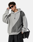 Washed Waffle Boxy Quarter Zip Hoodie | Inflation Streetwear
