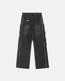 Multi Pockets Cargo Wide Leg Jeans | Inflation Streetwear INFLATION