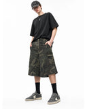 Camo Utility Longline Shorts | Inflation Streetwear INFLATION