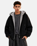Cleanfit Faux Fur Lined Hooded Padded Jacket | Inflation Streetwear