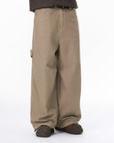 100% Cotton Khaki Casual Pants | Inflation Streetwear INFLATION