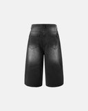 Washed Baggy Longline Jorts | Inflation Streetwear INFLATION