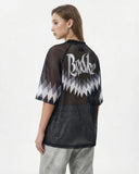 Graphic Mesh Oversized Jersey | Inflation Streetwear INFLATION