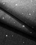 Shiny Rhinestone Wavy Baggy Jeans I Inflation Streetwear INFLATION