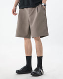 Pinstripe Pleated Tailored Shorts | Inflation Streetwear INFLATION